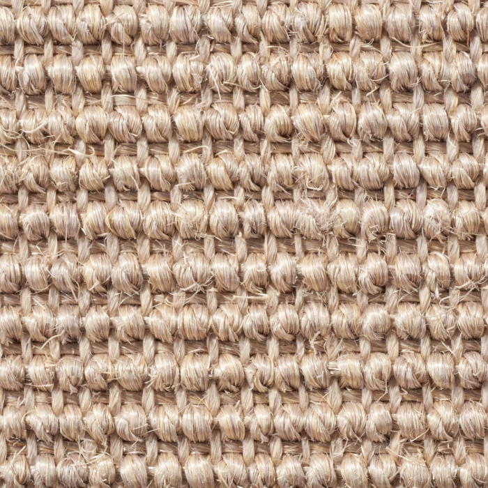 Mara Sisal mit Latexrücken - Kieselgrau 006